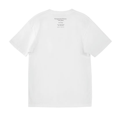 Pomegranate Flowers with Birds